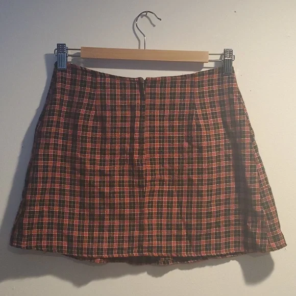 VTG Morbid Threads plaid mini skirt - Picture 4 of 5
